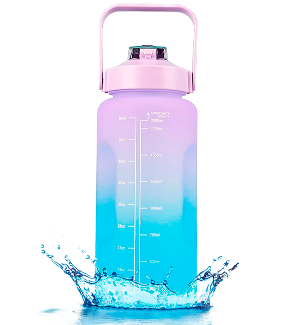 720°DGREE Botella de agua uberBottle – 1,5 litros, 1500ml, Novedosa botella  deportiva, Sin BPA